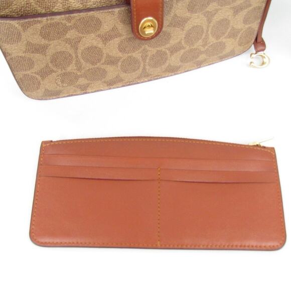 Coach Noa Pop Up Messenger In Signature Canvas - Picture 6 of 9